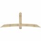 Ekena Millwork Bellingham Rough Sawn Timber Gable Bracket, Douglas Fir, 96"W x 36"H x 6"D x 6"F, 9/12 Pitch GBW096X36X0606BEL00RDF - alternate 1